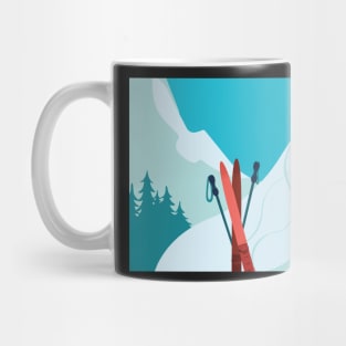 Winter landscape Mug